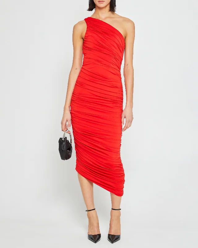 Midi dresses with animal prints for a bold and confident appearanceLaurinda Dress