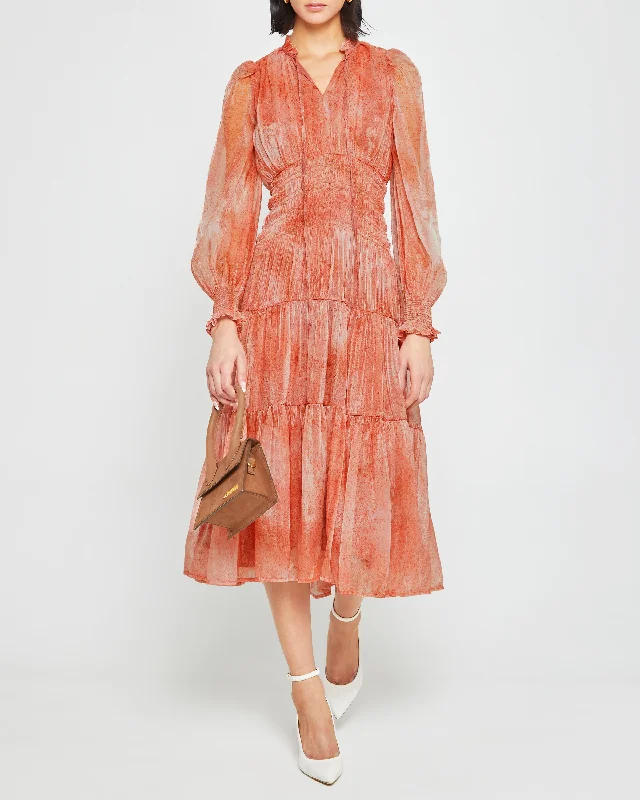 Midi dresses with pleated bodices for a classic and tailored lookLeilani Dress