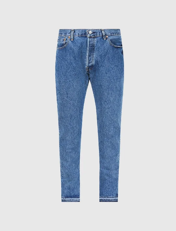 Acid - wash women jeans with a retro finish5001 DENIM