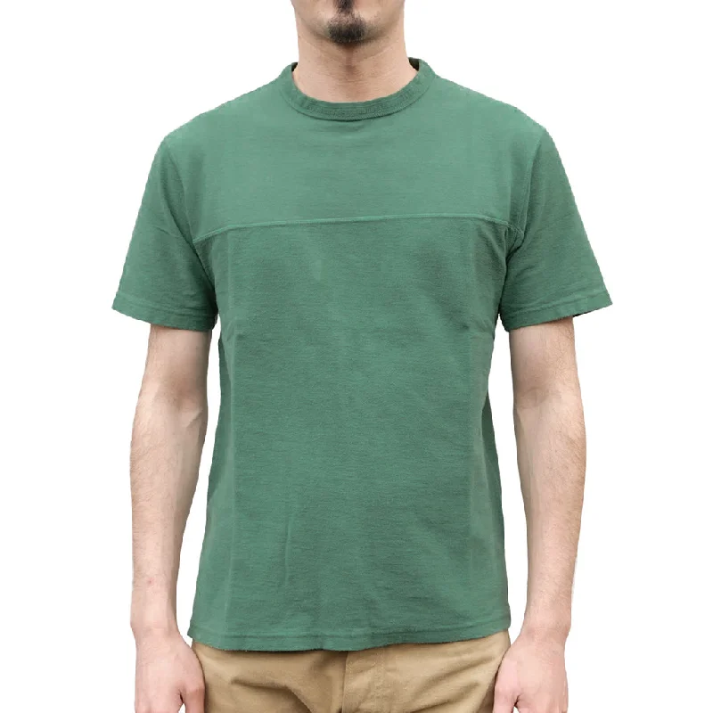 Ripped women jeans for a rebellious and fashion - forward styleLoop & Weft Recycled Cotton High Gauge Pile Crewneck Tee (Green) Ripped women jeans for a rebellious and fashion - forward styleLoop & Weft Recycled Cotton High Gauge Pile Crewneck Tee (Green)