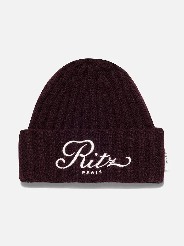 Cargo women jeans with multiple pockets for added functionalityRitz Cashmere Beanie -- Bordeaux