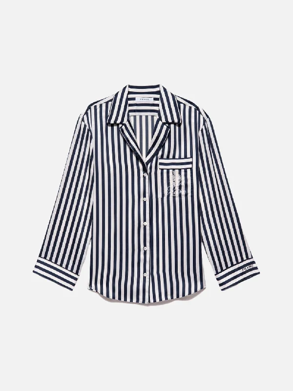 High - rise flare women jeans for a 70s - inspired lookRitz Women's Pj Set Shirt -- Navy Multi High - rise flare women jeans for a 70s - inspired lookRitz Women's Pj Set Shirt -- Navy Multi