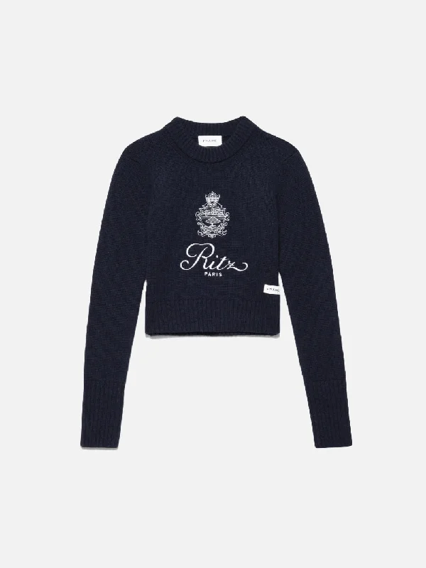 Button - fly women jeans with a traditional touchRitz Women's Cashmere Sweater -- Navy Button - fly women jeans with a traditional touchRitz Women's Cashmere Sweater -- Navy