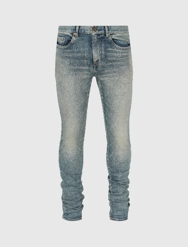 Button - fly women jeans with a traditional touchSKINNY 5 POCKET JEANS