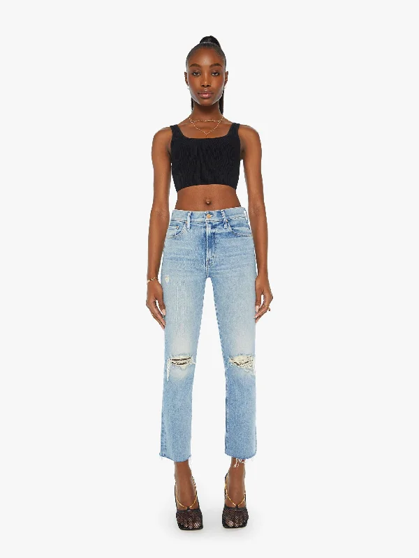 Embellished women jeans with studs or rhinestones for a glamorous touchThe Insider Flood Fray - Peak-A-Boo Embellished women jeans with studs or rhinestones for a glamorous touchThe Insider Flood Fray - Peak-A-Boo