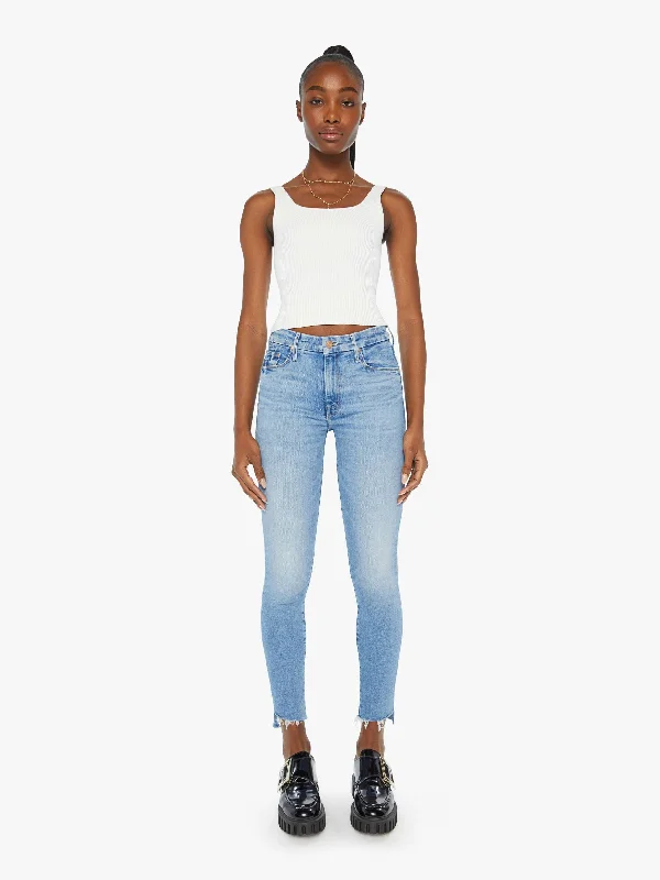 Embroidered women jeans with intricate patternsThe Stunner Ankle Step Fray - Tarot Time Embroidered women jeans with intricate patternsThe Stunner Ankle Step Fray - Tarot Time