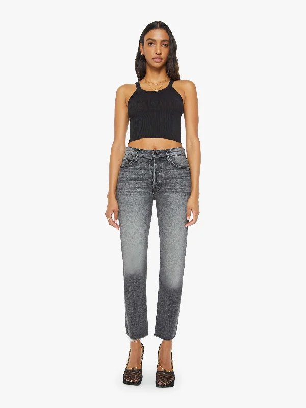 Patchwork Denim Top with a Unique and Artistic AppealThe Tomcat Ankle Fray - Wanted!