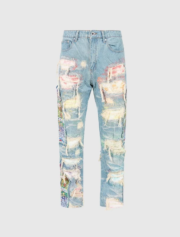 Embellished women jeans with studs or rhinestones for a glamorous touchROYGBIV FUSION DENIM Embellished women jeans with studs or rhinestones for a glamorous touchROYGBIV FUSION DENIM