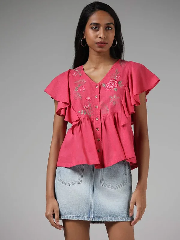 Women's belt - looped work pants Stretch women jeans for enhanced mobility and comfort Bombay Paisley Pink Floral Embroidered Top Women's belt - looped work pants Stretch women jeans for enhanced mobility and comfort Bombay Paisley Pink Floral Embroidered Top