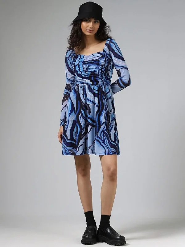 Women's spandex stretch pants Cargo women jeans with multiple pockets for added functionality Nuon Blue Printed Fit & Flare Dress Women's spandex stretch pants Cargo women jeans with multiple pockets for added functionality Nuon Blue Printed Fit & Flare Dress