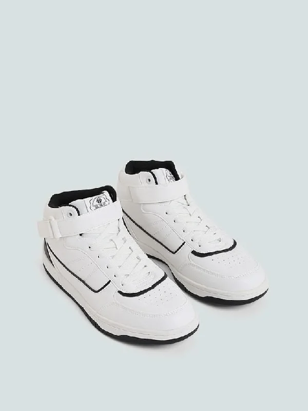 Women's belt - looped work pants Stretch women jeans for enhanced mobility and comfort SOLEPLAY White & Black Utility Boots with Strap Women's belt - looped work pants Stretch women jeans for enhanced mobility and comfort SOLEPLAY White & Black Utility Boots with Strap