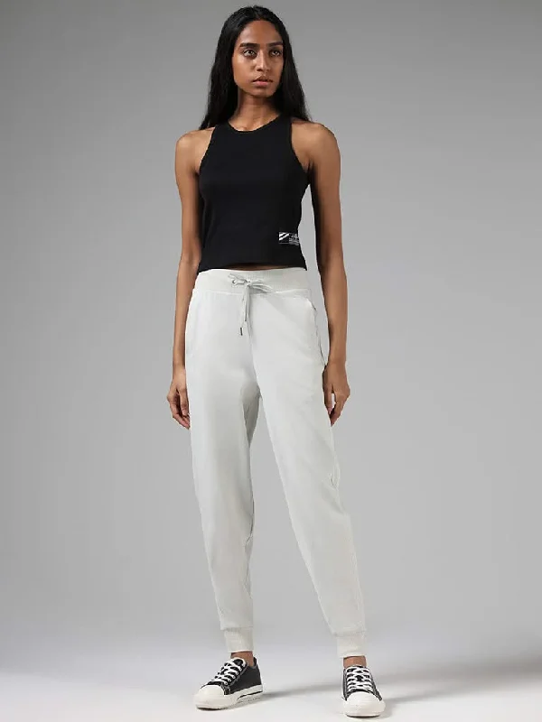 Women's winter - warm fleece - lined pants Bootcut women jeans to complement various shoe styles Studiofit Solid Grey Cotton Blend Relaxed-Fit Mid-Rise Joggers Women's winter - warm fleece - lined pants Bootcut women jeans to complement various shoe styles Studiofit Solid Grey Cotton Blend Relaxed-Fit Mid-Rise Joggers