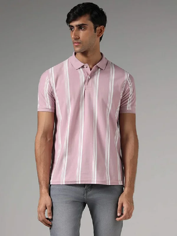 Women's pants with mesh panels Jeggings women jeans combining the comfort of leggings and style of jeans WES Casuals Pink Striped Slim-Fit Polo T-Shirt Women's pants with mesh panels Jeggings women jeans combining the comfort of leggings and style of jeans WES Casuals Pink Striped Slim-Fit Polo T-Shirt