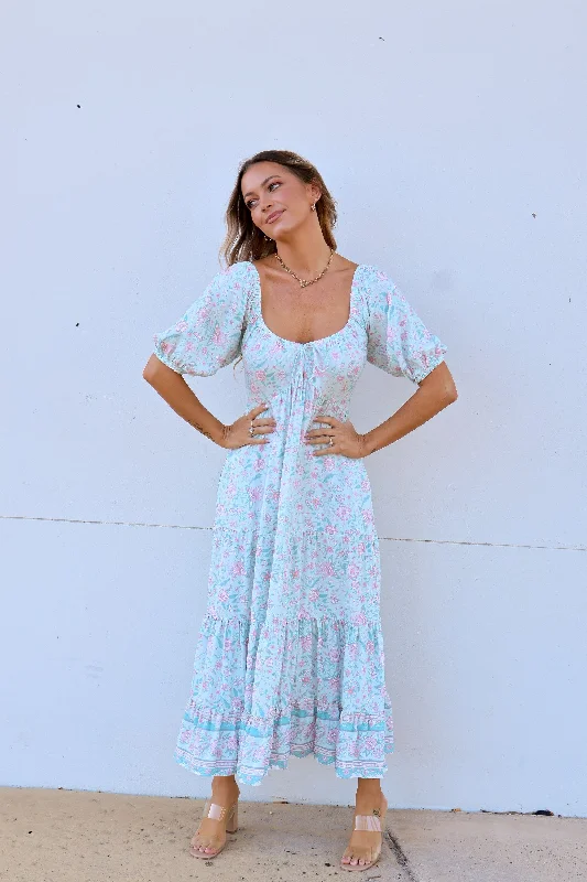 Maxi dresses with one - shoulder designs for a stylish and asymmetric lookMaddy Midi - Blue Maxi dresses with one - shoulder designs for a stylish and asymmetric lookMaddy Midi - Blue