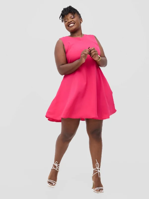 Metallic mini dresses for a glamorous eventKanini Mini Dress - Pink