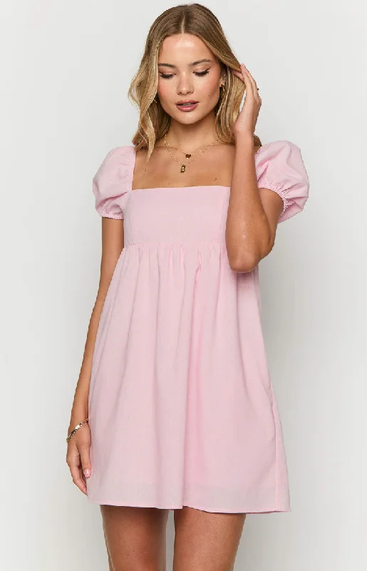 Mini dresses with tassel accents for a fun touchRadient Pink Mini Dress