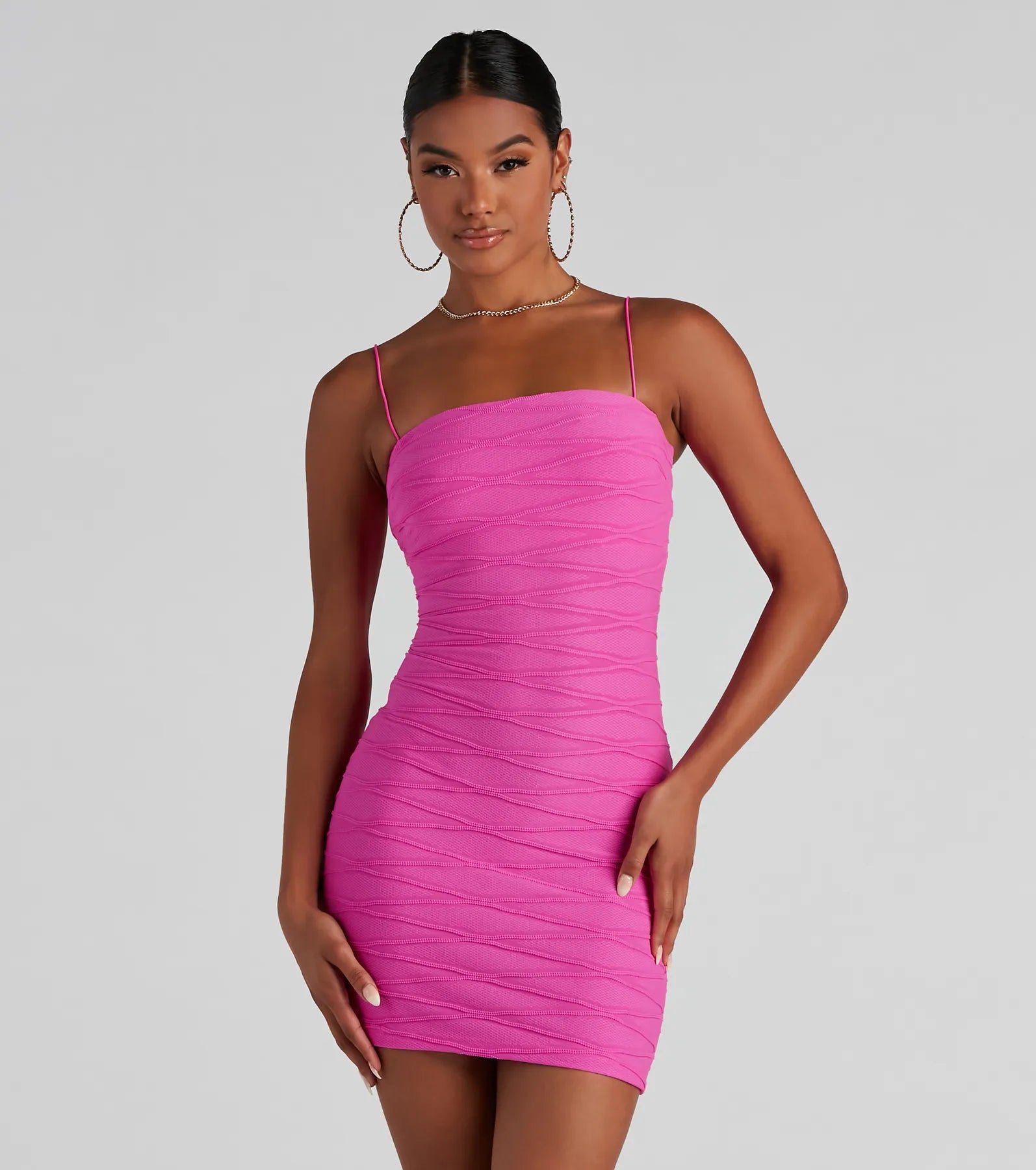 Sequined bodycon dress for a sparkling party lookGimme Love Texture Knit Mini Dress Sequined bodycon dress for a sparkling party lookGimme Love Texture Knit Mini Dress