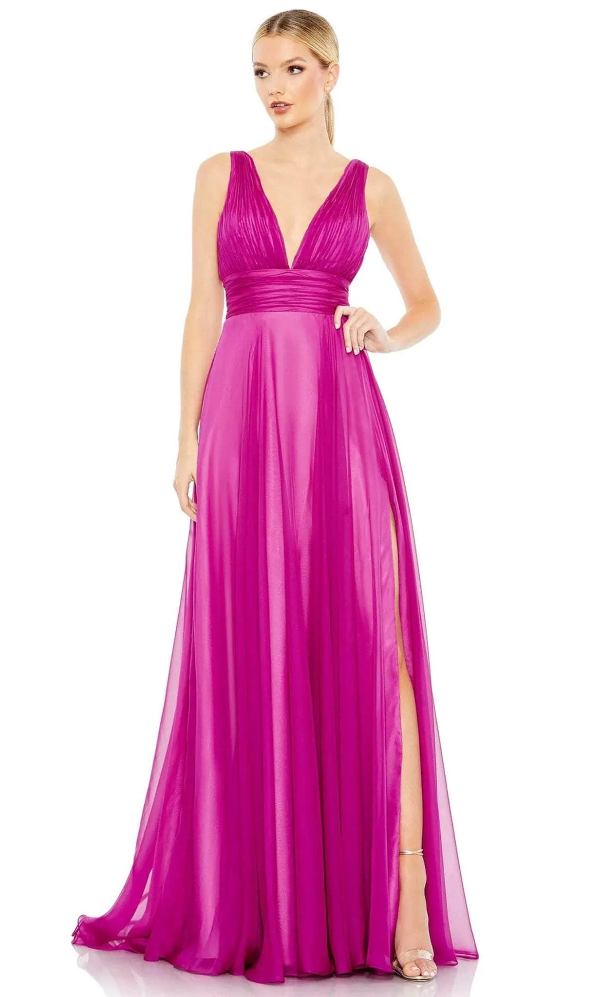 Mini wedding guest dresses with glittery accents for a trendy lookIeena Duggal 68134 - Ruched Chiffon Bridesmaid Gown Mini wedding guest dresses with glittery accents for a trendy lookIeena Duggal 68134 - Ruched Chiffon Bridesmaid Gown