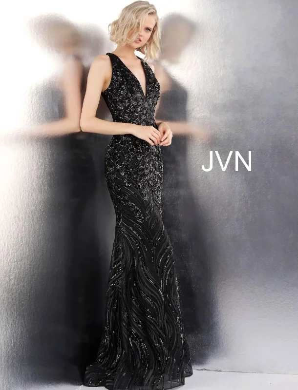 Lace - trimmed wedding guest dresses in blush pinkJovani 66261 Long Sleeveless Formal Prom Dress Sale Lace - trimmed wedding guest dresses in blush pinkJovani 66261 Long Sleeveless Formal Prom Dress Sale