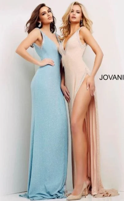 Bodycon dress for a music festival​Jovani 06276 Sleeveless Long Formal Gown