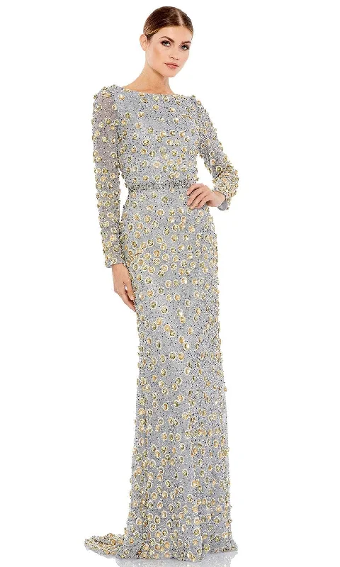Wedding guest dresses with empire waists and tulle skirtsMac Duggal 5437 - Flora Beaded Sheath Evening Gown Wedding guest dresses with empire waists and tulle skirtsMac Duggal 5437 - Flora Beaded Sheath Evening Gown