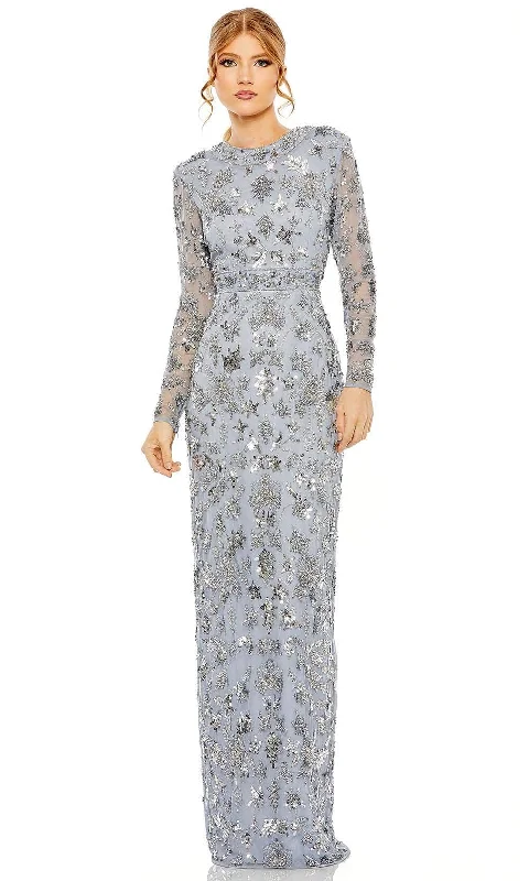 Geometric - printed wedding guest dresses for a modern weddingMac Duggal 93939 - Long Sleeve Embellished Evening Dress Geometric - printed wedding guest dresses for a modern weddingMac Duggal 93939 - Long Sleeve Embellished Evening Dress