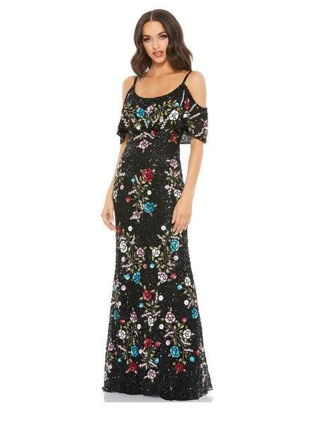 Backless bodycon dress for a bold statement​Mac Duggal 5398 Long Prom Dress