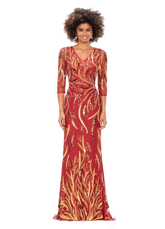 Party dresses with a geometric pattern for a contemporary lookASHLEYlauren Dress 11205 Party dresses with a geometric pattern for a contemporary lookASHLEYlauren Dress 11205