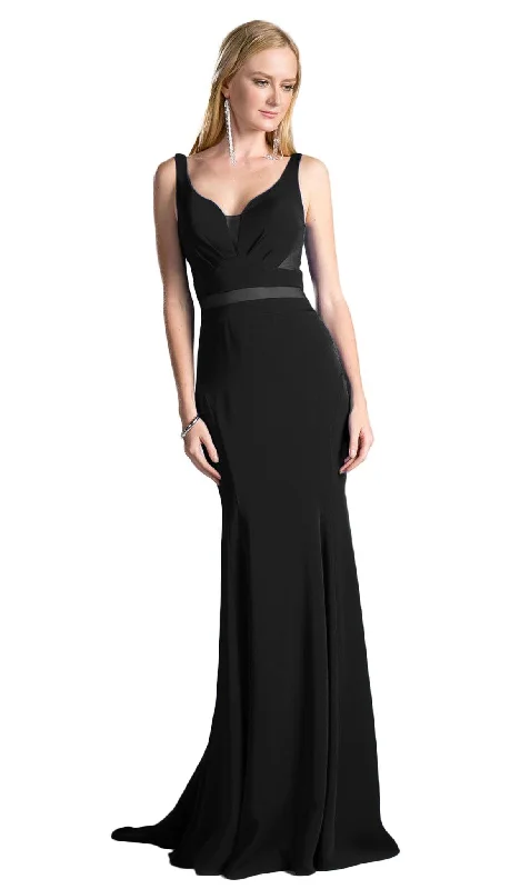 Prom dresses with metallic - colored fabrics and beaded embroidery for a glamorous promCinderella Divine - Mock Two Piece Ruffled Sheath Dress Prom dresses with metallic - colored fabrics and beaded embroidery for a glamorous promCinderella Divine - Mock Two Piece Ruffled Sheath Dress