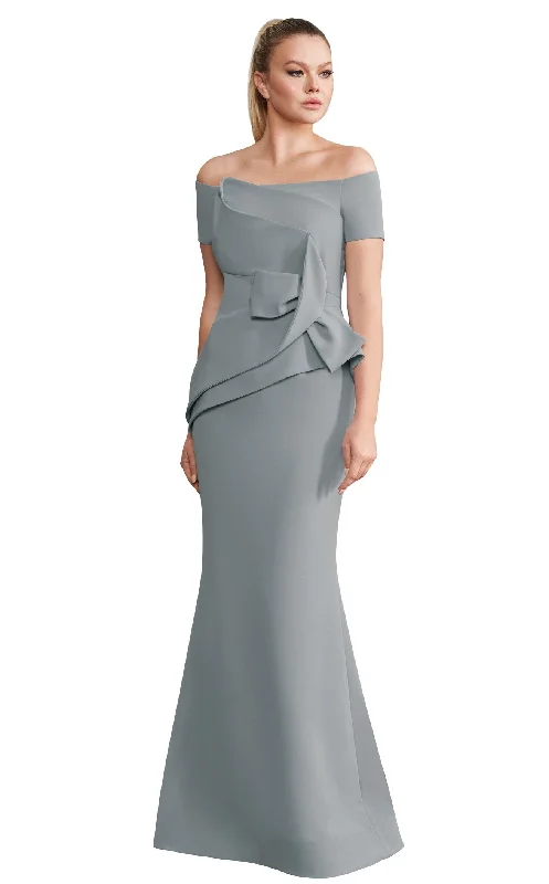 Formal dresses with tiered lace skirts and off - the - shoulder necklines for a feminine and elegant formal appearanceAlexander by Daymor 1150 Dress Formal dresses with tiered lace skirts and off - the - shoulder necklines for a feminine and elegant formal appearanceAlexander by Daymor 1150 Dress