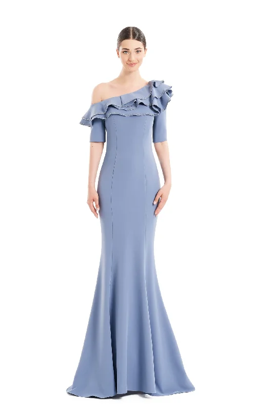 Prom dresses with one - shoulder designs and feather accents for a bold statementDaymor 1663F22 Dress Prom dresses with one - shoulder designs and feather accents for a bold statementDaymor 1663F22 Dress
