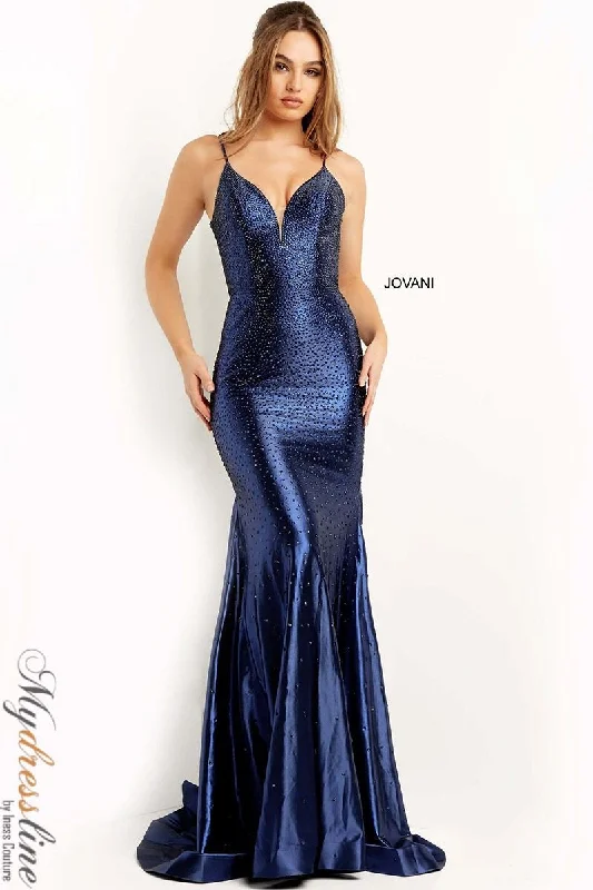 Formal dresses with off - the - shoulder sleeves and rhinestone accents for a sophisticated promJovani 08157 Formal dresses with off - the - shoulder sleeves and rhinestone accents for a sophisticated promJovani 08157