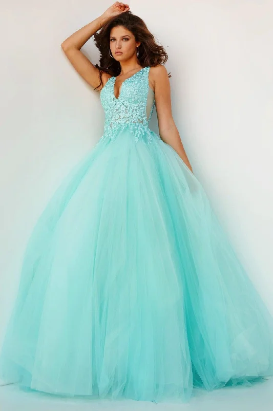 Bodycon dress with a cut - out detail for a sexy appealJovani 08572 Prom Long Sleeveless Ball Gown Bodycon dress with a cut - out detail for a sexy appealJovani 08572 Prom Long Sleeveless Ball Gown