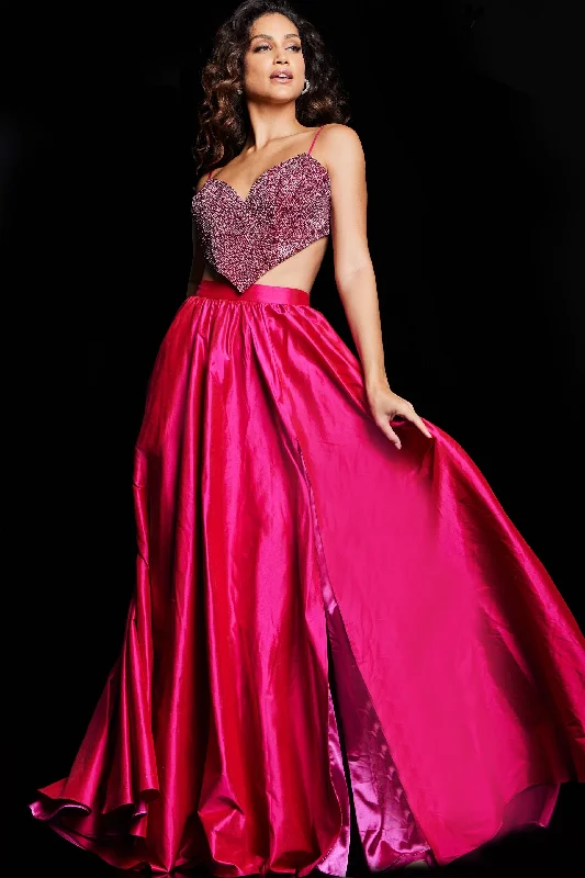 Party dresses with a lace overlay for a feminine touchJovani 37045 Long Formal Prom Two Piece Gown Party dresses with a lace overlay for a feminine touchJovani 37045 Long Formal Prom Two Piece Gown