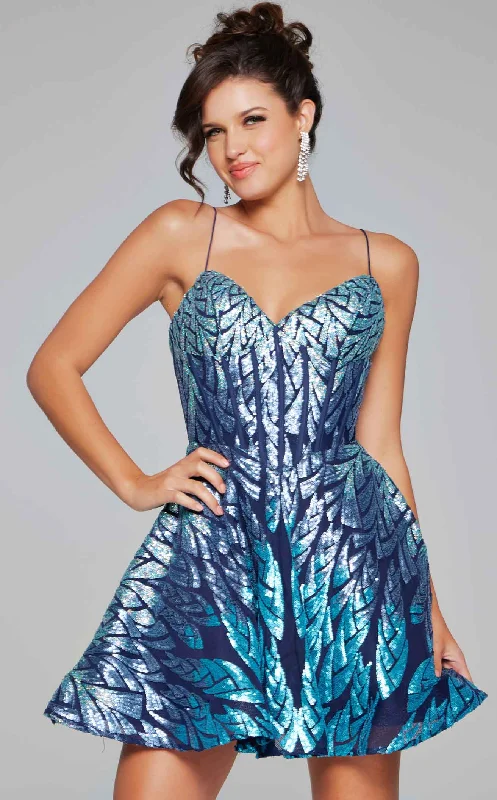Beach party dresses made of lightweight and breathable fabric​Jovani 39928 Dress