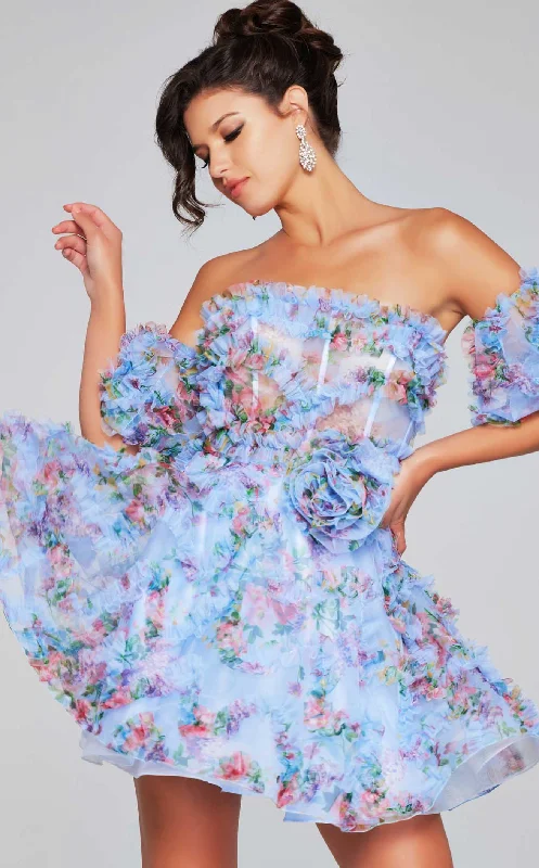 Party dresses with a metallic finish for a shiny and eye - catching effectJovani 42573 Dress Party dresses with a metallic finish for a shiny and eye - catching effectJovani 42573 Dress