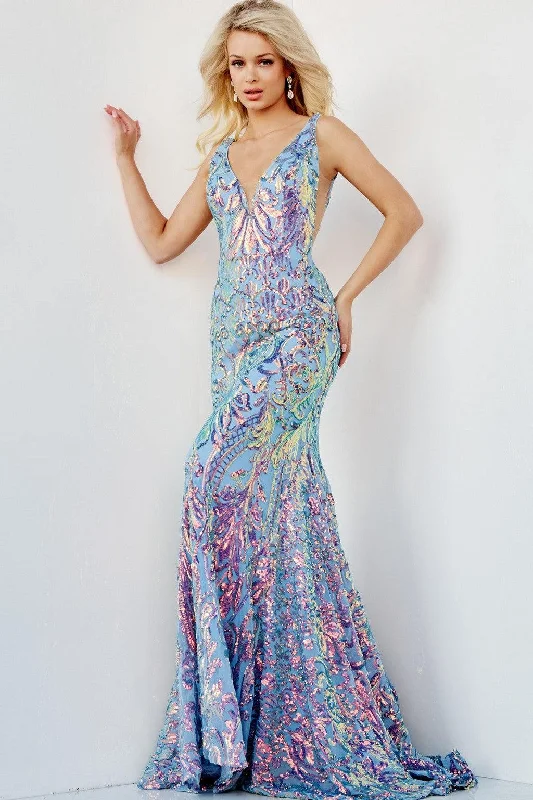 Mini bodycon dress for a night out on the townJovani JVN63349 Long Fitted Sleeveless Evening Gown Mini bodycon dress for a night out on the townJovani JVN63349 Long Fitted Sleeveless Evening Gown