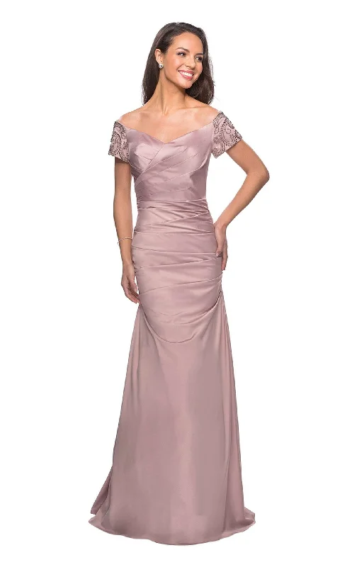 Formal dresses with tassel - adorned belts and tiered skirts for a stylish and festive formal eventLa Femme 25996 Dress Formal dresses with tassel - adorned belts and tiered skirts for a stylish and festive formal eventLa Femme 25996 Dress