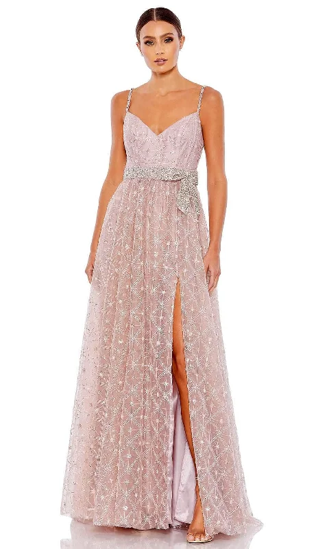 Ball - gown style formal dresses with sequined bodices for promMac Duggal 68050 - Rhinestone Embellished Beaded Sheath Dress Ball - gown style formal dresses with sequined bodices for promMac Duggal 68050 - Rhinestone Embellished Beaded Sheath Dress