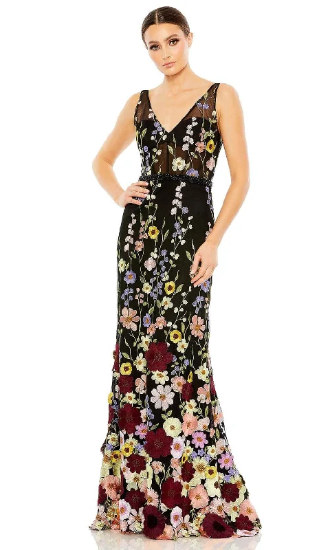 Prom dresses with cold - shoulder cutouts and satin bows for a trendy lookMac Duggal 68200 - Floral Emboidered Long Dress Prom dresses with cold - shoulder cutouts and satin bows for a trendy lookMac Duggal 68200 - Floral Emboidered Long Dress