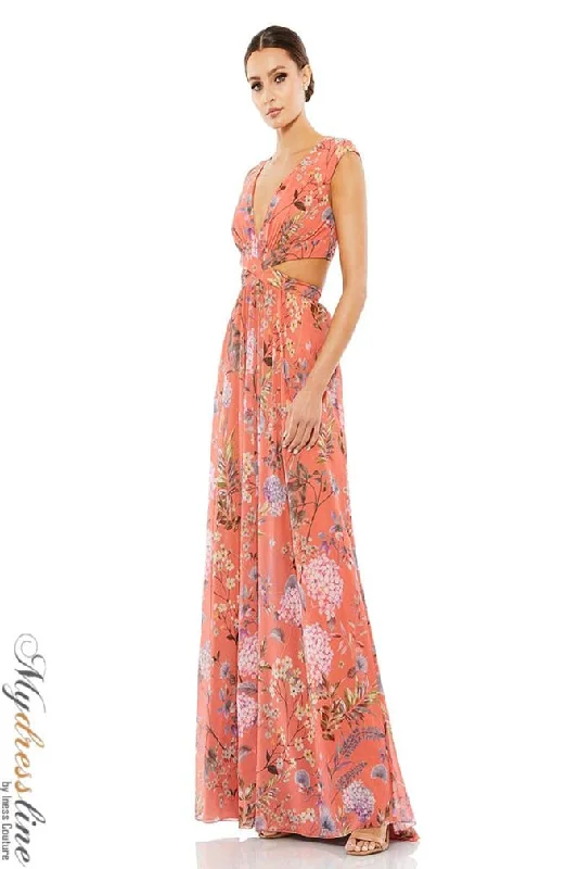 Formal dresses with tiered skirts and pearl embellishments for a luxurious feelMac Duggal 9154 Formal dresses with tiered skirts and pearl embellishments for a luxurious feelMac Duggal 9154