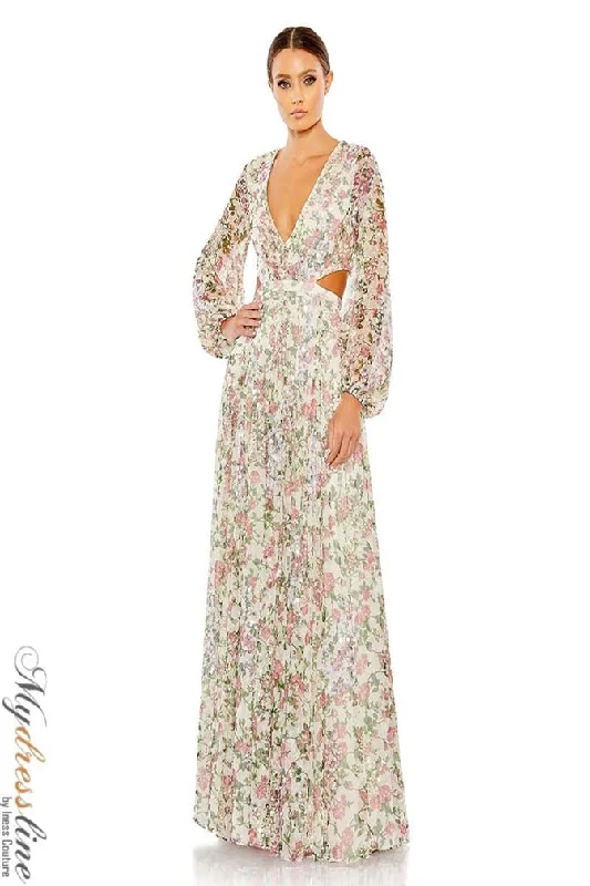 Formal dresses with off - the - shoulder sleeves and rhinestone accents for a sophisticated promMac Duggal 93746 Formal dresses with off - the - shoulder sleeves and rhinestone accents for a sophisticated promMac Duggal 93746