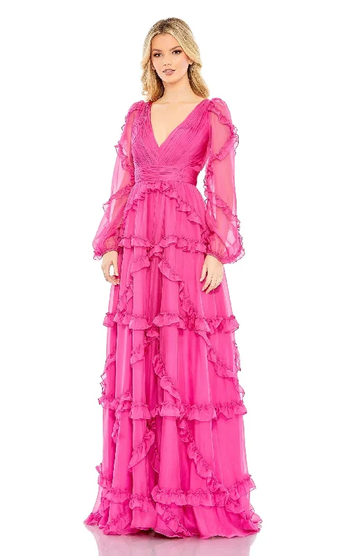 Formal dresses with tassel - adorned belts and tiered skirts for a stylish and festive formal eventMac Duggal A68223 Dress Formal dresses with tassel - adorned belts and tiered skirts for a stylish and festive formal eventMac Duggal A68223 Dress