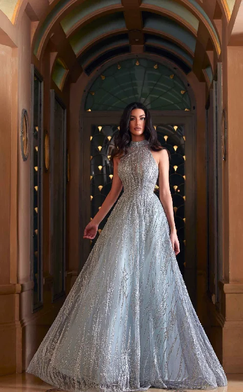 Formal dresses with halter necks and lace - up backs for a stylish promModessa Couture M20278 Dress Formal dresses with halter necks and lace - up backs for a stylish promModessa Couture M20278 Dress