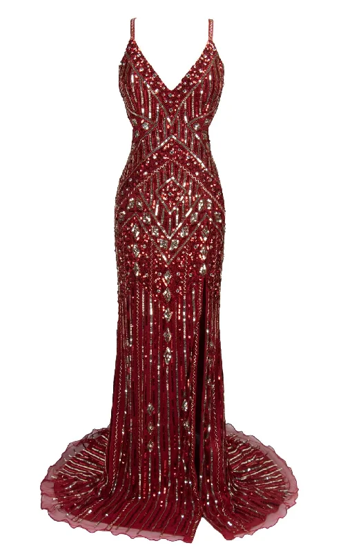 Formal dresses with tassel - adorned belts and tiered skirts for a stylish and festive formal eventPaul Rekhi 5210 Dress Formal dresses with tassel - adorned belts and tiered skirts for a stylish and festive formal eventPaul Rekhi 5210 Dress