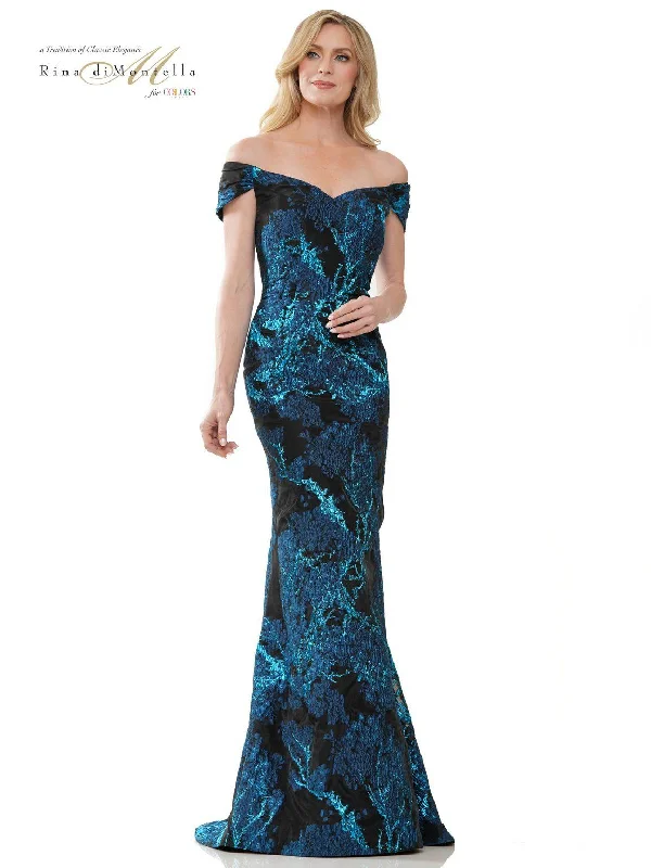 Bodycon dress made of jersey for a casual lookRina di Montella RD2952 Long Off Shoulder Mermaid Formal Gown Bodycon dress made of jersey for a casual lookRina di Montella RD2952 Long Off Shoulder Mermaid Formal Gown
