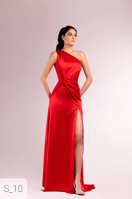 Ball - gown style formal dresses with sequined bodices for promSara Badr S10