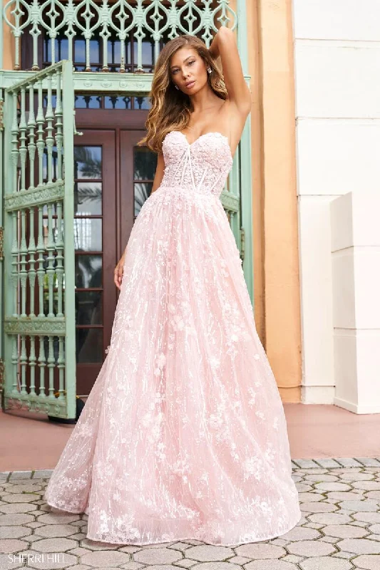 Prom party dresses with a glamorous and elegant aesthetic​Sherri Hill Dress 54305