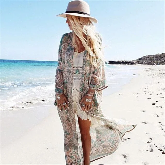 Mock - neck cover ups for a more modern and stylish silhouetteBasia Cover Up