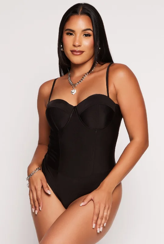 Thermal Bodysuits for Extra Warmth in WinterHaute Monde Sweetheart Cami Bodysuit